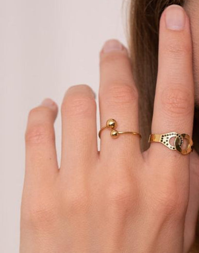 Bague Boules