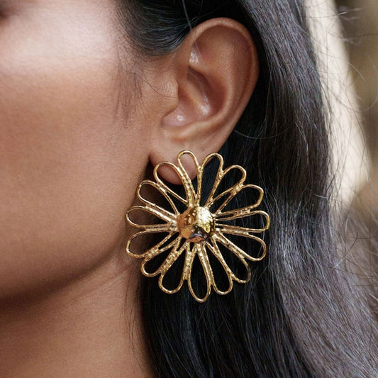 Boucles d'oreilles Marguerite