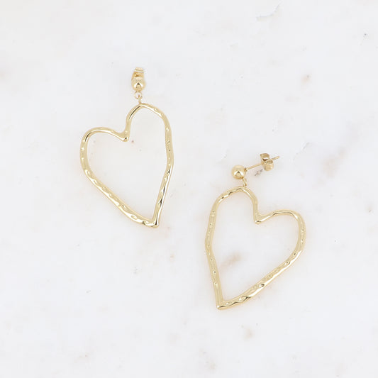 Boucles d'oreilles Coeur