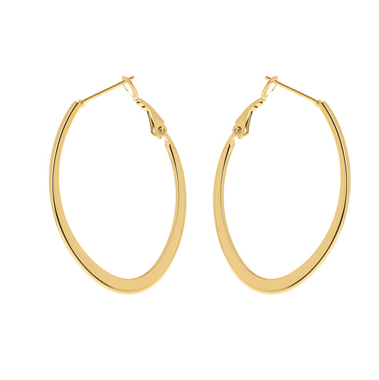 Boucles d'oreilles Lola - format moyen - lisse