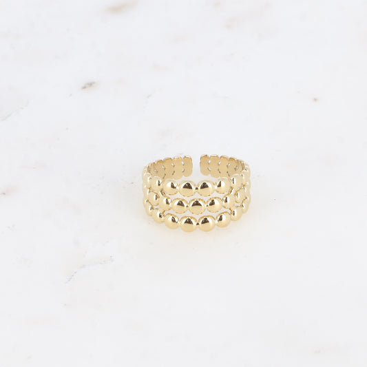 Bague 3 rangs
