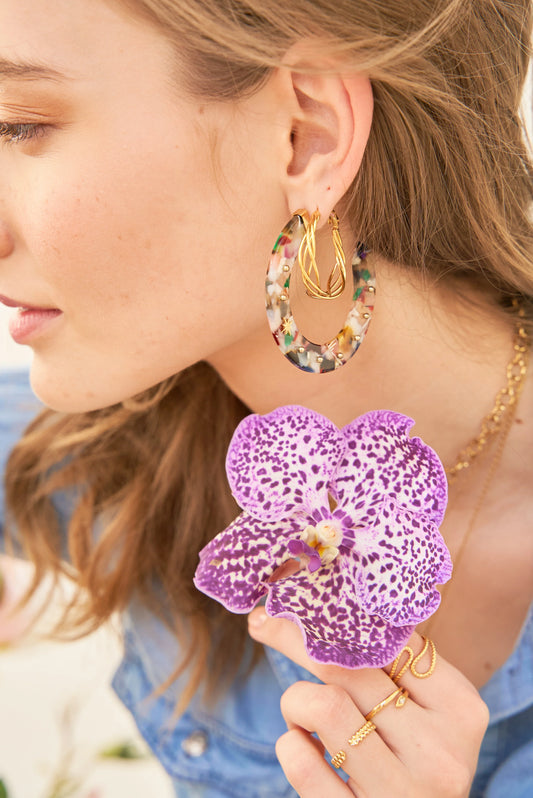 Boucles d'oreilles Armelle