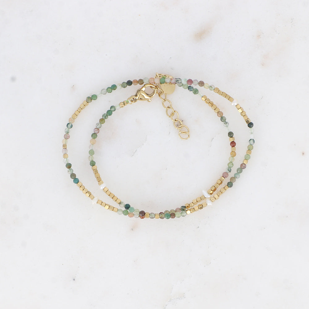 Bracelet Celine - bracelet double tour / collier choker