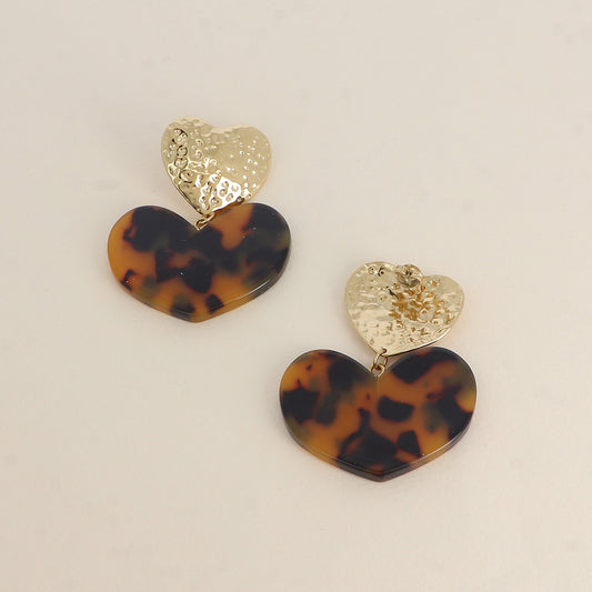 Boucles d'oreilles Heart