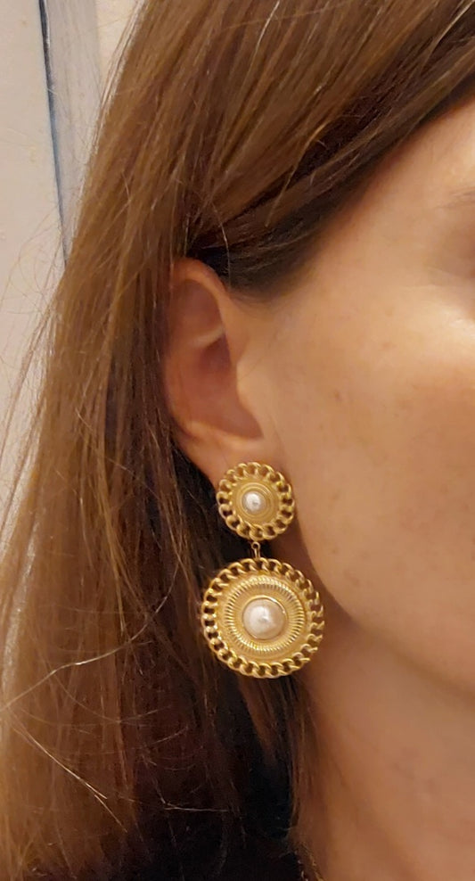 Boucles d'oreilles Clips Nesir