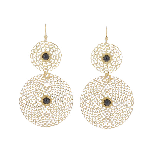 Boucles d'oreilles Maille (2 coloris)