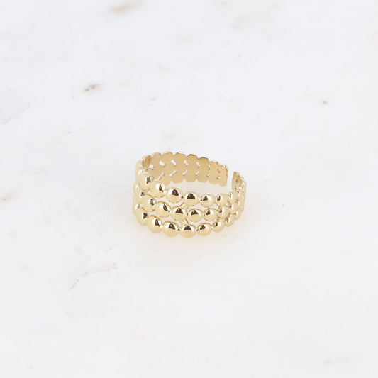 Bague 3 rangs