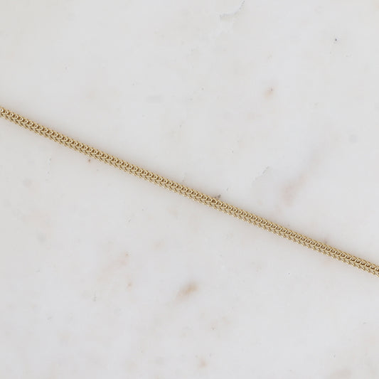 Bracelet maille effet écaille