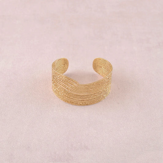Bracelet manchette vague