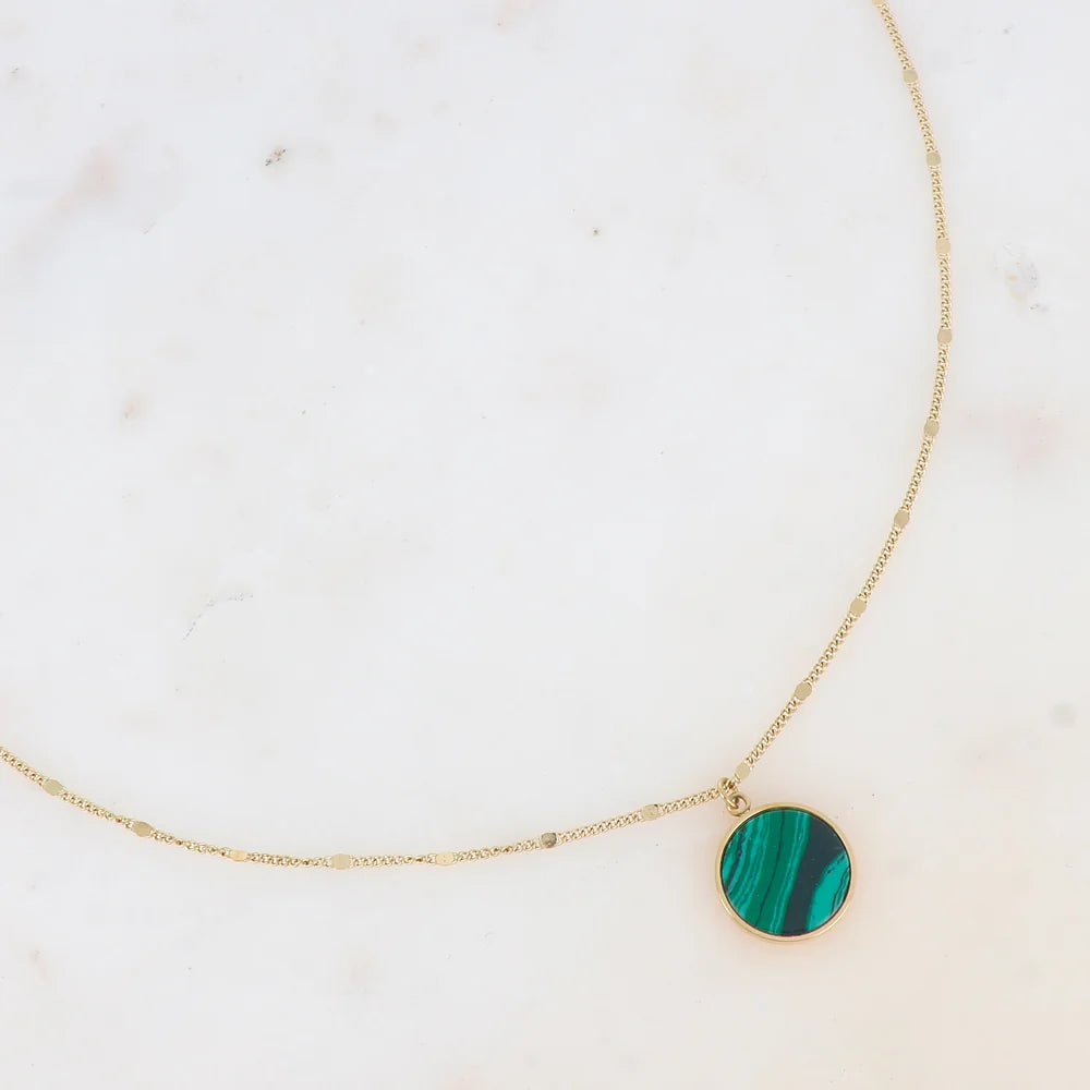 Collier Kleofina doré ( 10 coloris )
