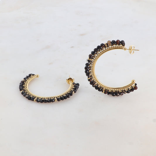 Boucles d'oreilles créoles Ornella