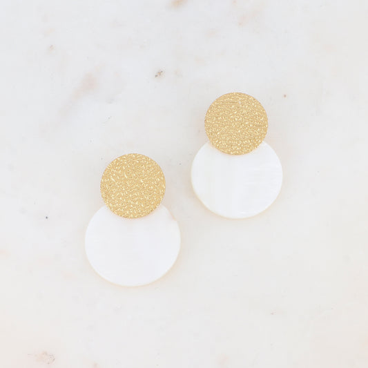 Boucles d'oreilles Rosine