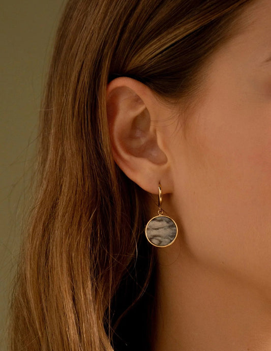 Boucles d'oreilles créoles Kleo - Doré