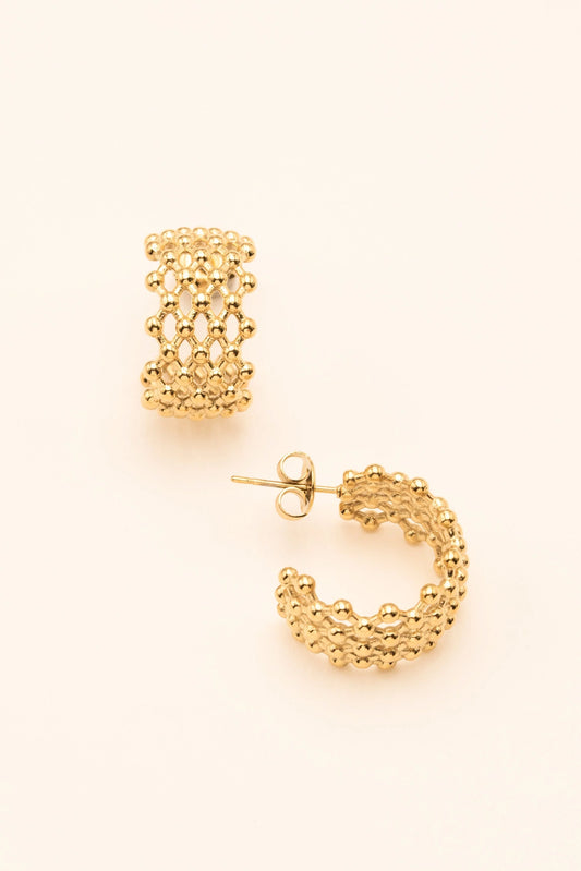 Boucles d'oreilles créoles Rénatha