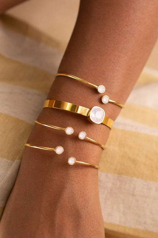 Bracelet jonc Pauline (2 options)