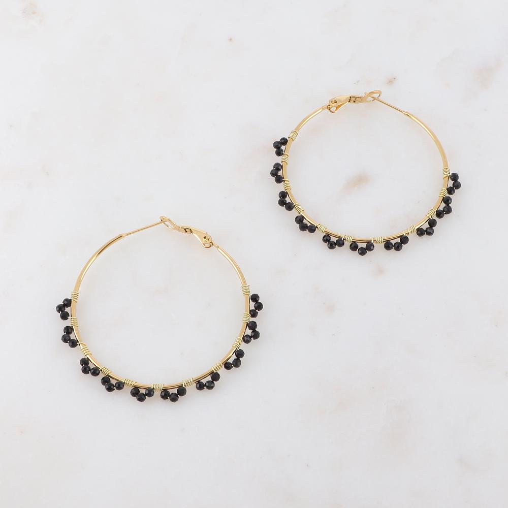 Boucles d'oreilles créoles Dana