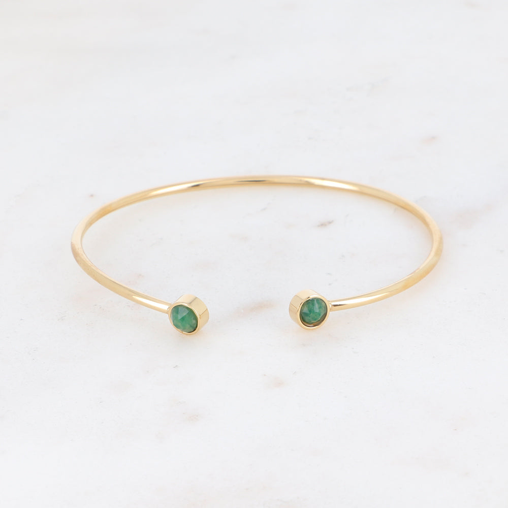 Bracelet jonc Pauline (2 options)