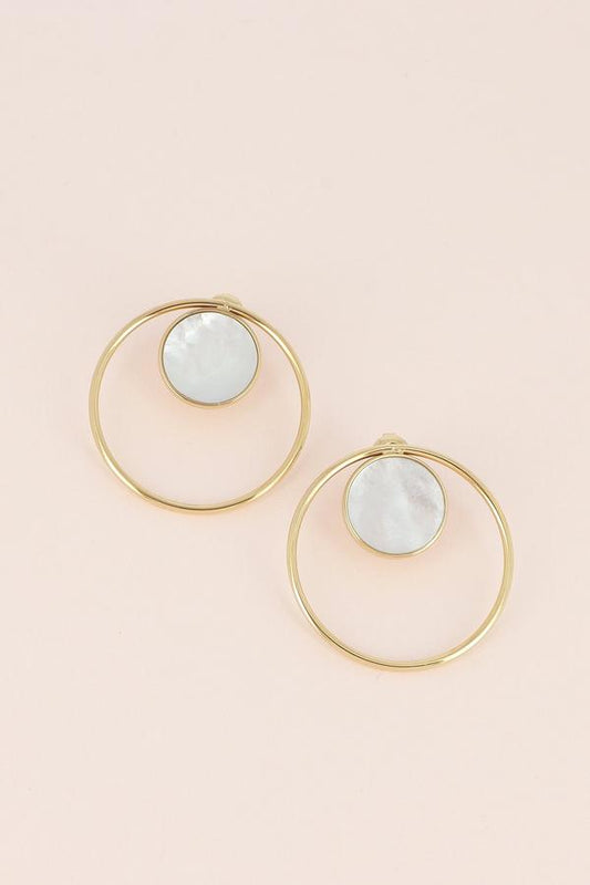 Boucles d'oreilles Kleo - doré ( 4 coloris )