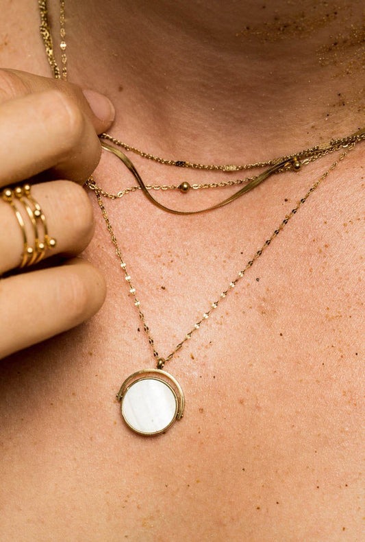 Collier Kleo - doré ( 8 coloris )