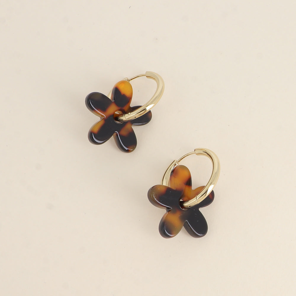 Boucles d'oreilles Flower
