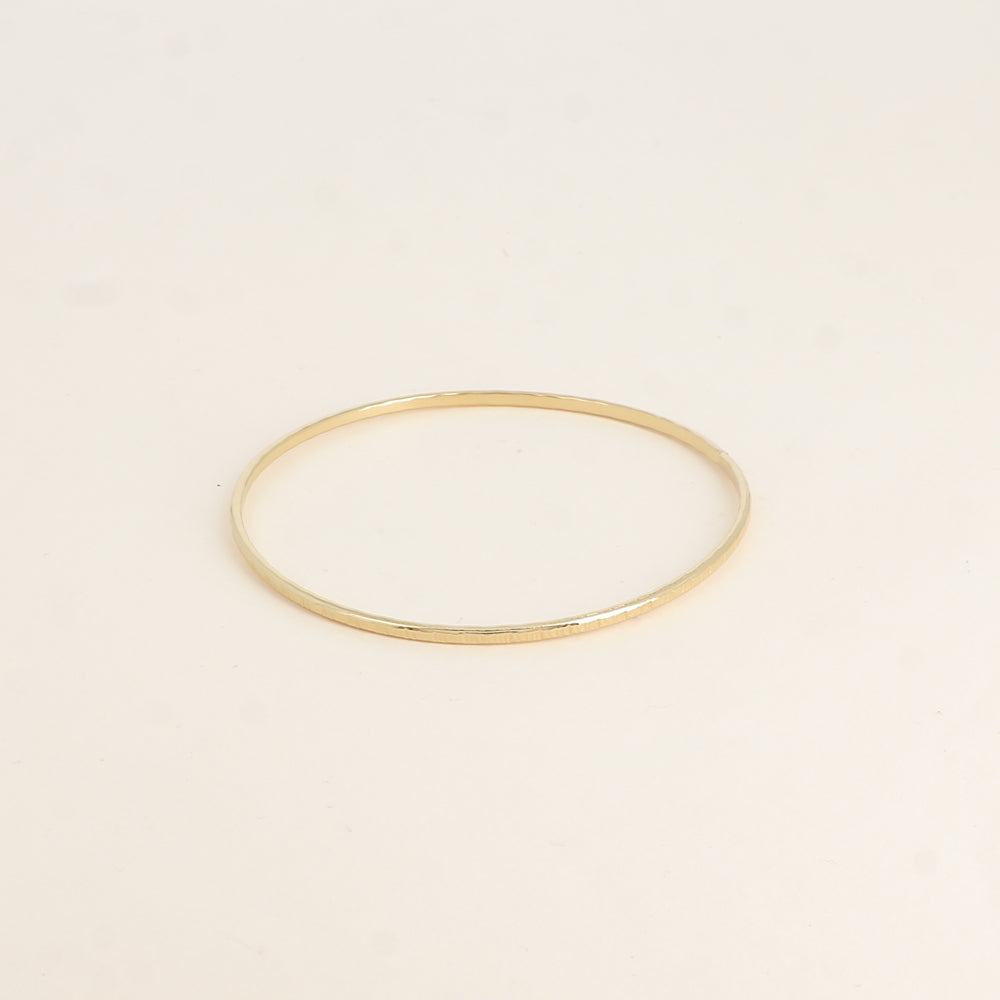 Bracelet jonc effet strié