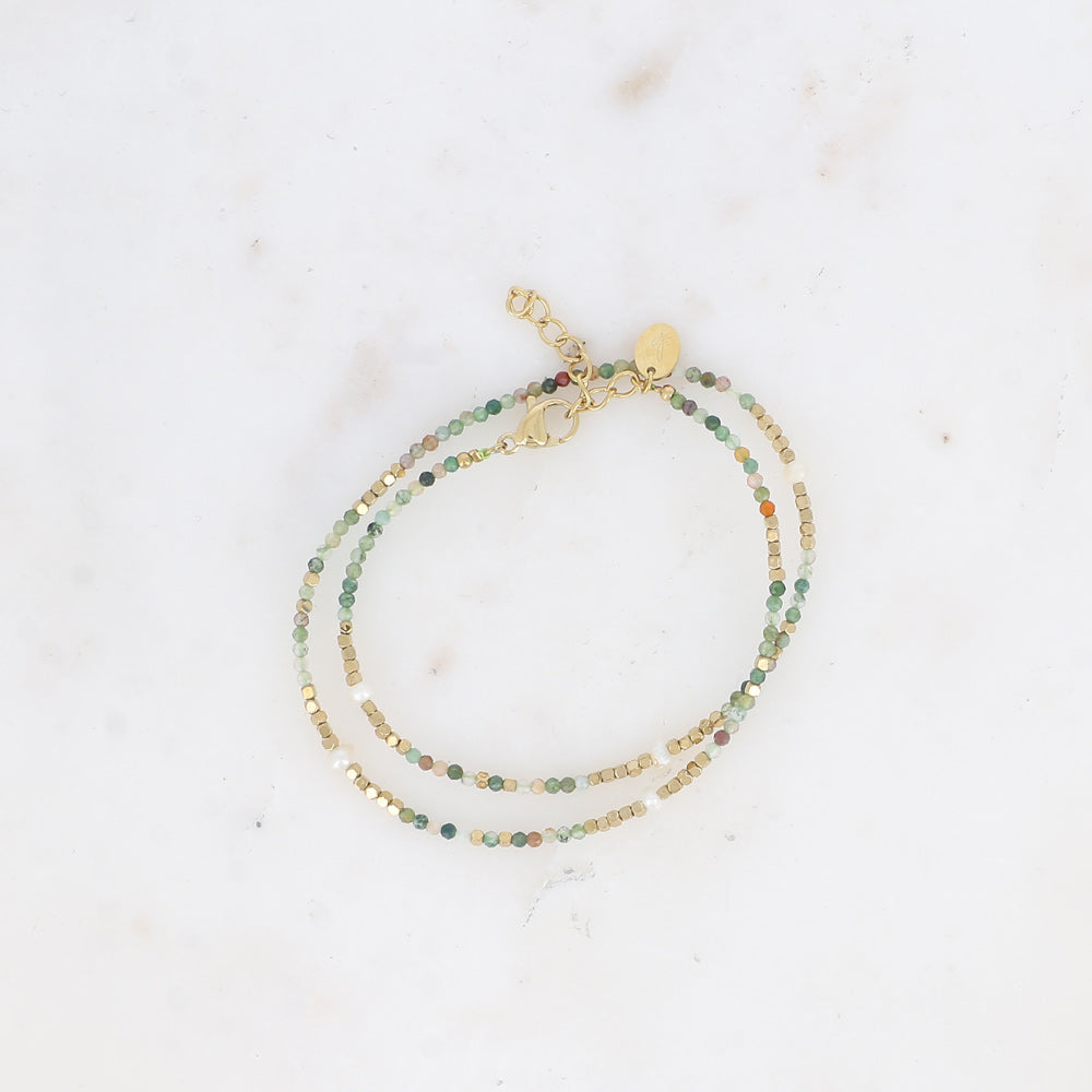 Bracelet Celine - bracelet double tour / collier choker