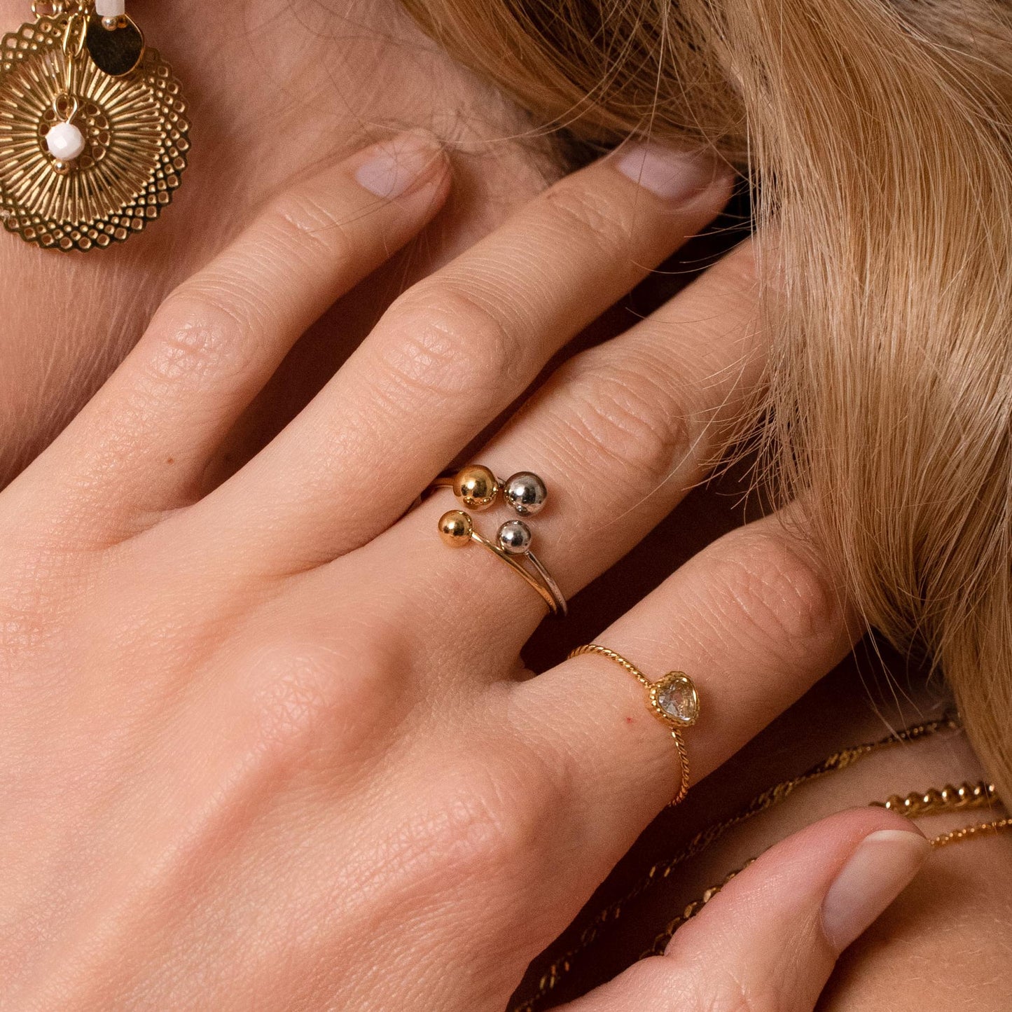 Bague Boules