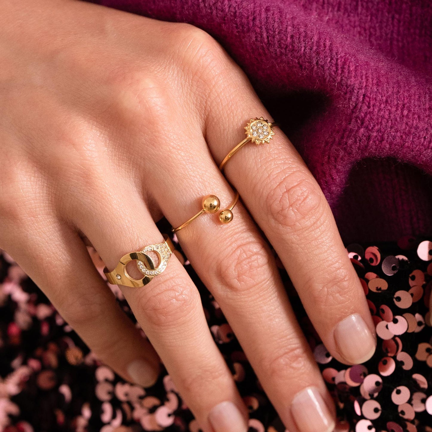 Bague Boules