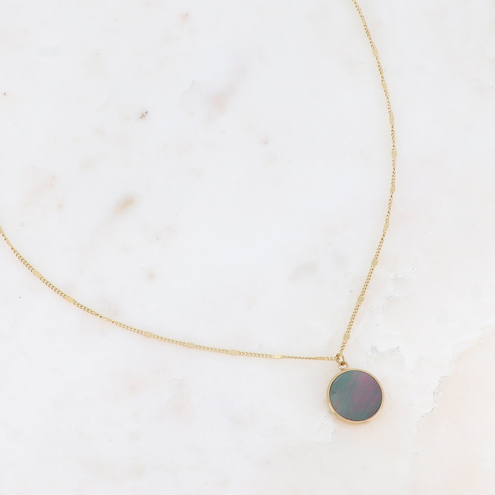 Collier Kleofina doré ( 10 coloris )