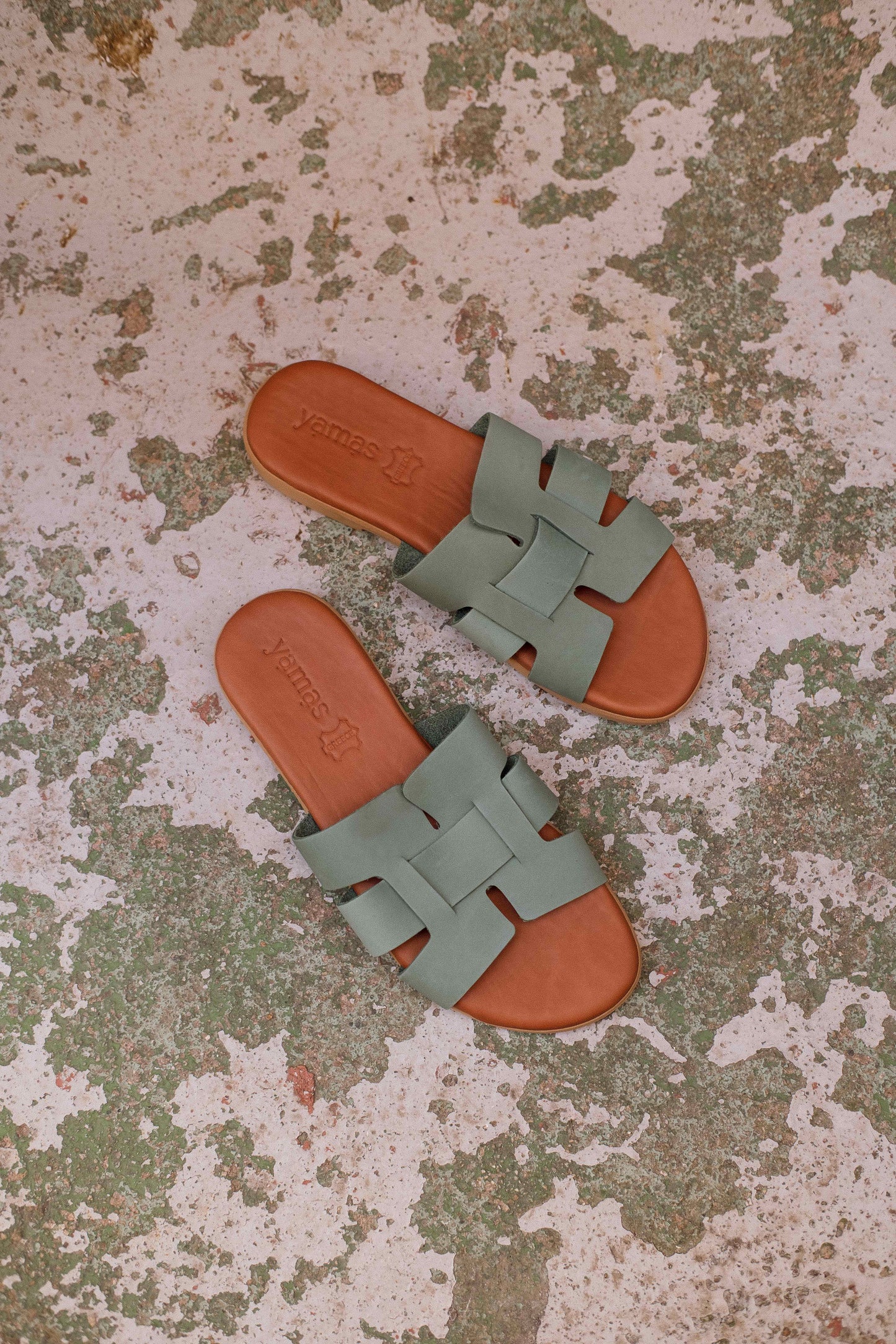 TARA nubuck vert clair
