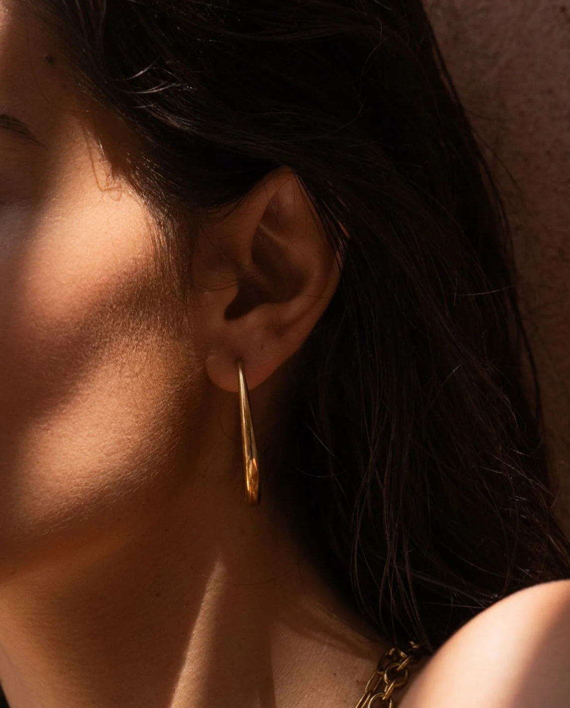 Boucles d'oreilles créoles Laurie (2 coloris)