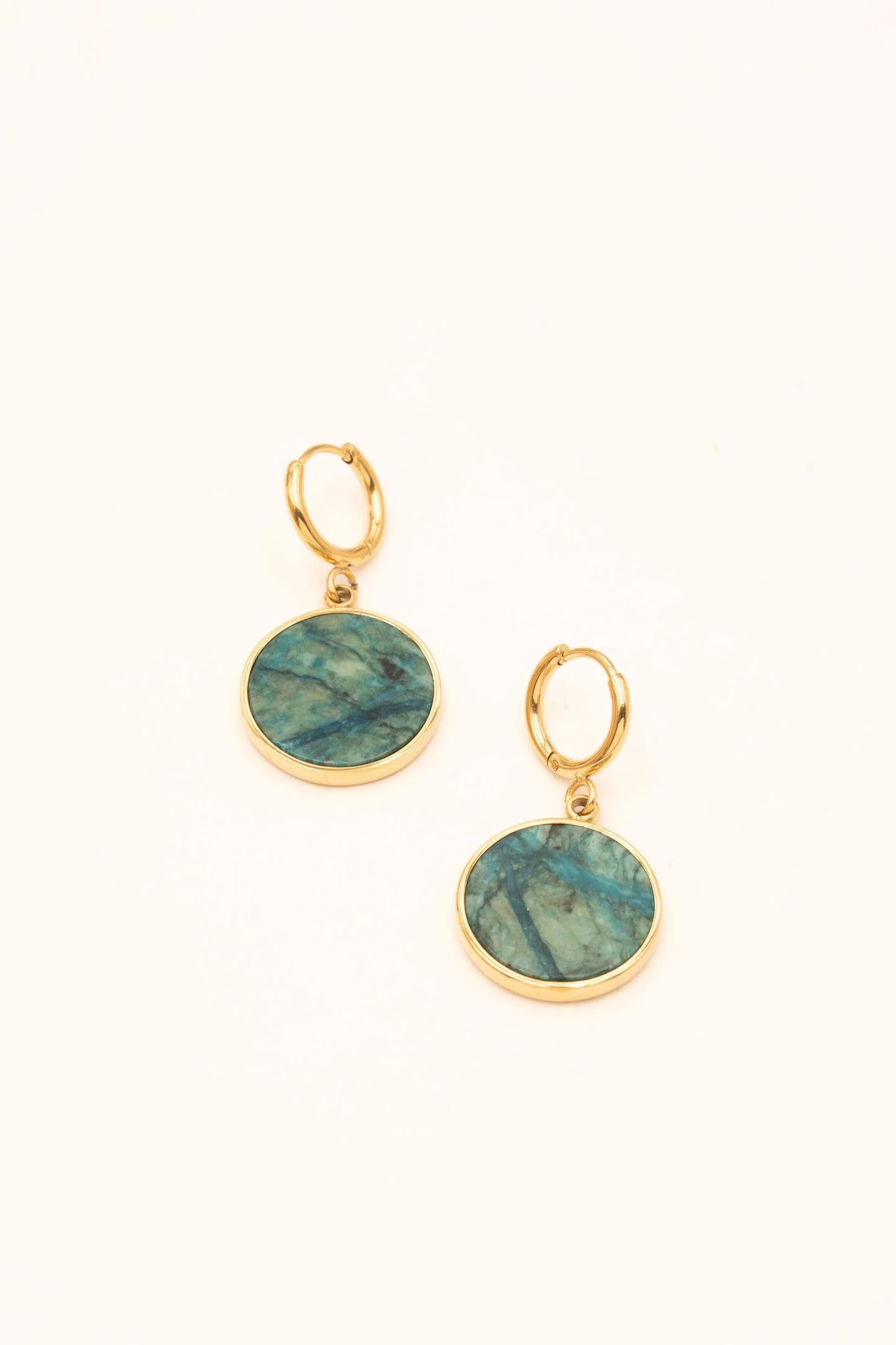 Boucles d'oreilles créoles Kleo - Doré