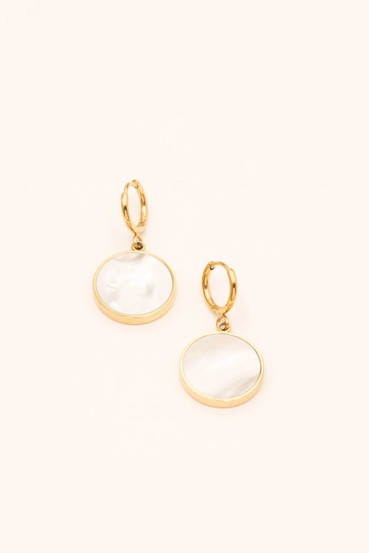 Boucles d'oreilles créoles Kleo - Doré
