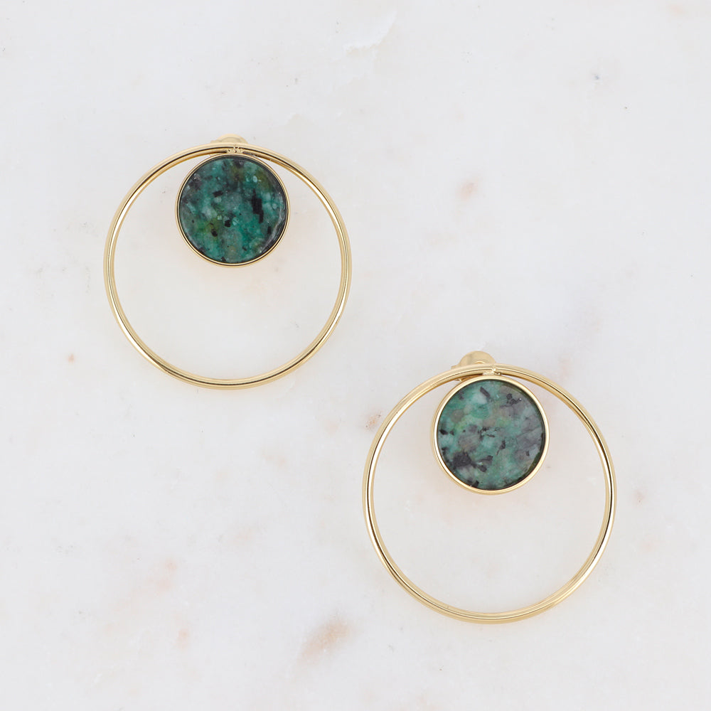 Boucles d'oreilles Kleo - doré ( 4 coloris )
