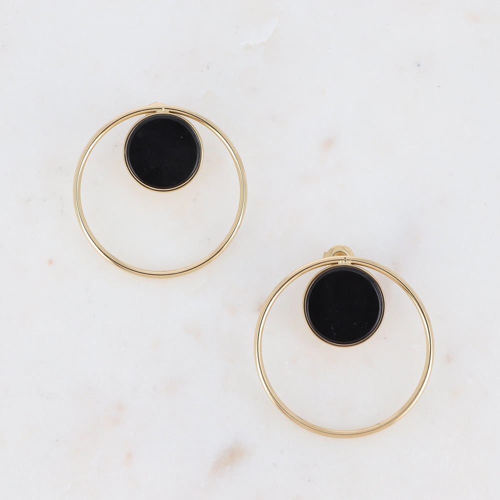 Boucles d'oreilles Kleo - doré ( 4 coloris )
