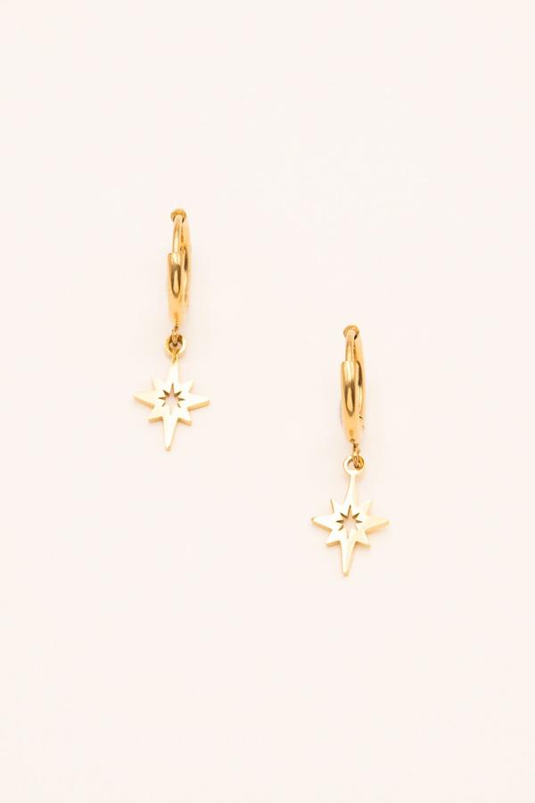 Boucles d'oreilles Soliane (dorées ou argentées) )