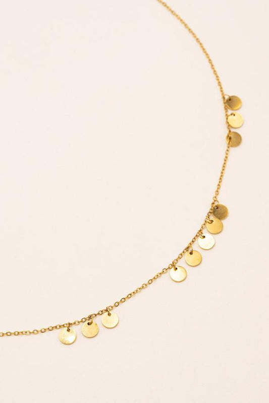 Collier Laura - pampilles rondes
