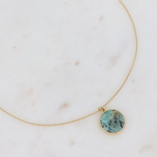 Collier Kleofina doré ( 6 coloris )
