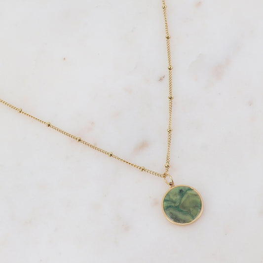 Collier Kleofina doré ( 10 coloris )